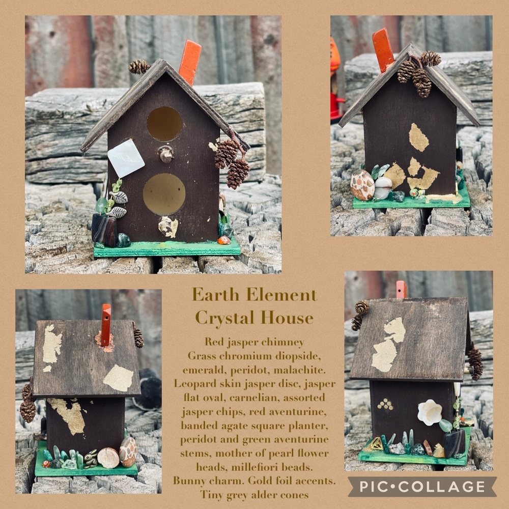 Earth element Crystal house